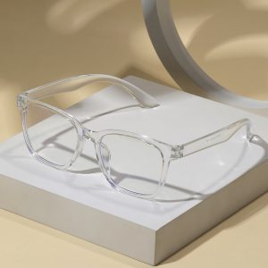 Clear Frame Anti-Blue Light Eyeglasses